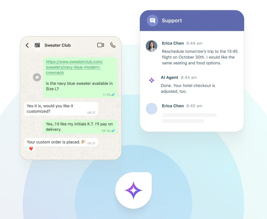 Freshdesk · Solution preview