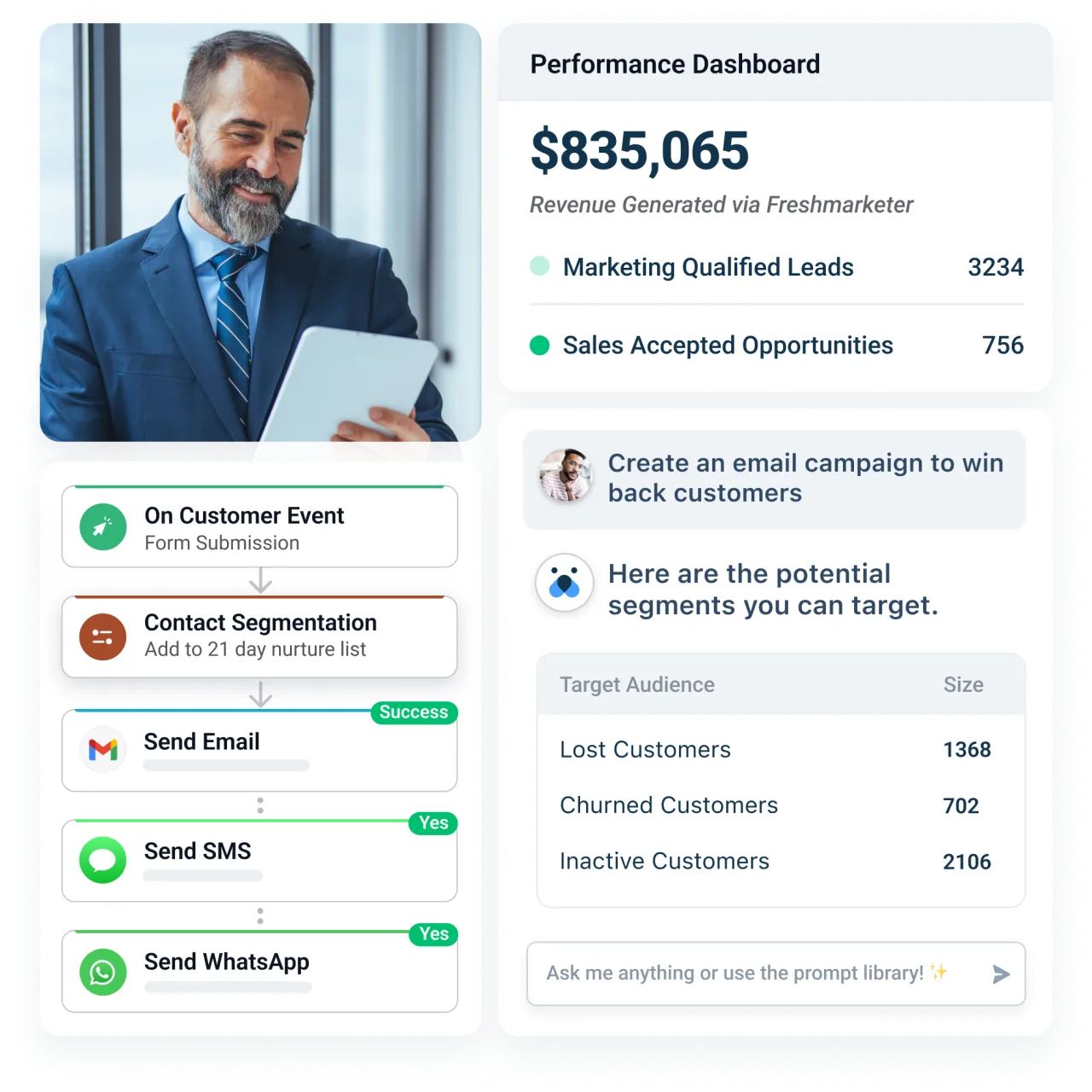 Freshmarketer · Solution preview